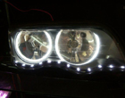 Ccfl Angel Eyes For BMW E46 Without Projector