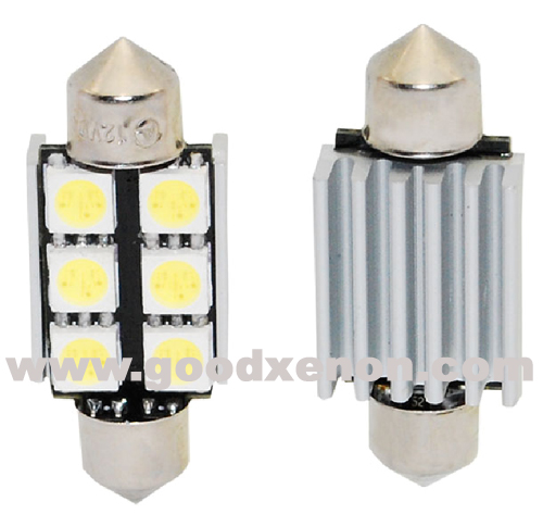 T11*39 6SMD Canbus Led