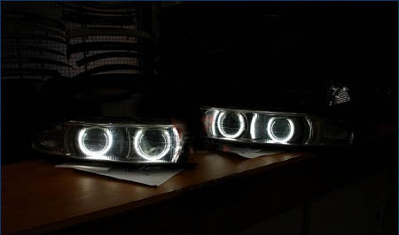 Ccfl Angel Eyes For Mitsubishi Galant