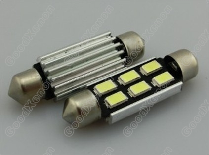 42mm 6SMD 5630 Canbus LED