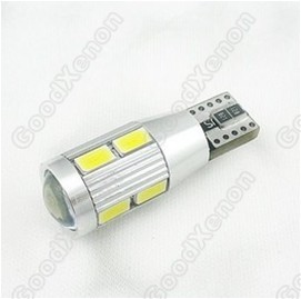 T10 10SMD 5630 Canbus LED with lens 