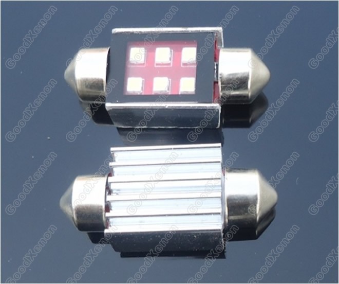 36mm Samsung 6SMD 2323 6W Canbus