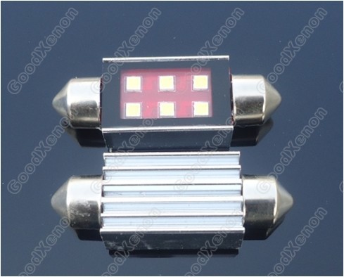 39mm Samsung 6SMD 2323 6W Canbus