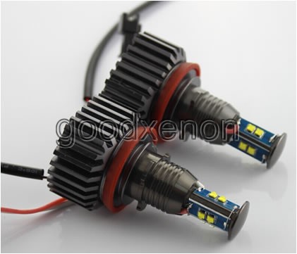 BMW LED Angel Eyes 40W LA067 H8 CREE XBD 