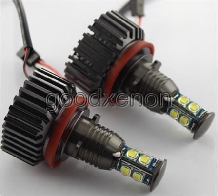 BMW LED Angel Eyes 80W LA069 H8 CREE XML 